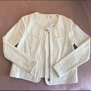 Anthropologie | Knit Moto Jacket